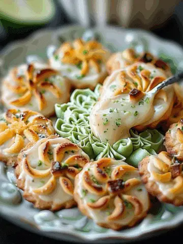 Pistachio Wedding Cookies