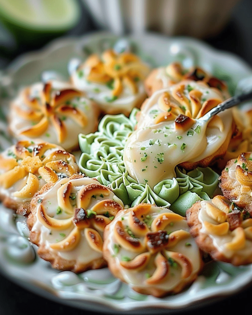 Pistachio Wedding Cookies