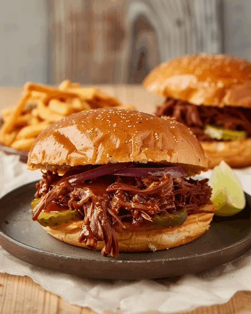 Pulled Beef Sandwich | Cheryl's Cooking