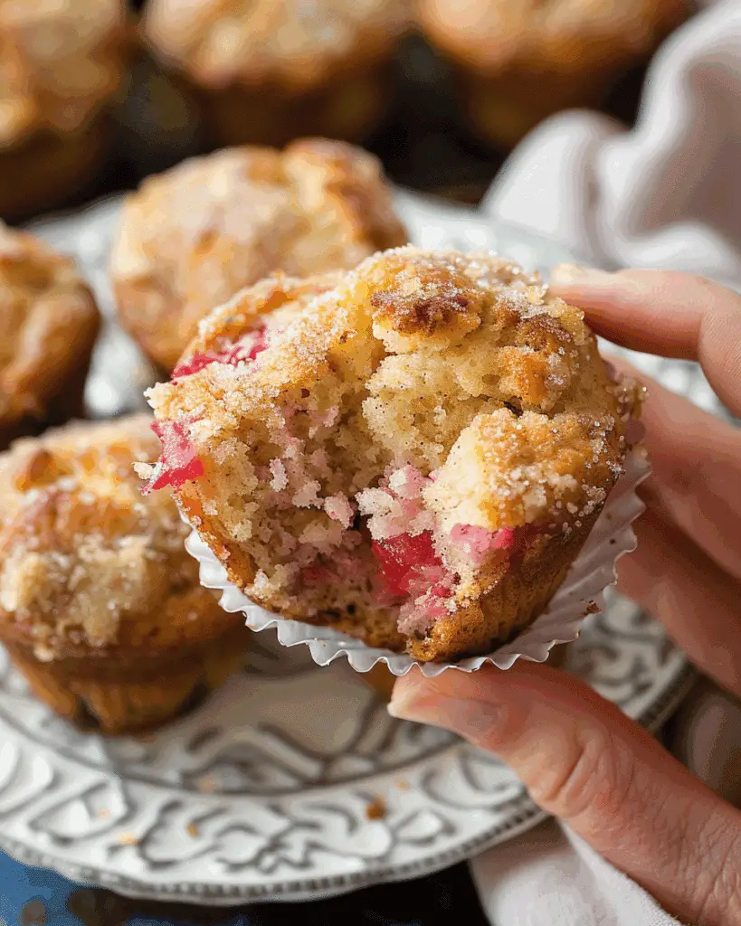 Rhubarb Raspberry Muffins Rhubarb Muffins | Cheryl's Cooking