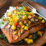 Salmon with Fresh Mango Salsa