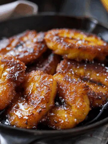Skillet Banana Fritters