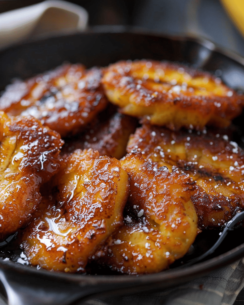 Skillet Banana Fritters