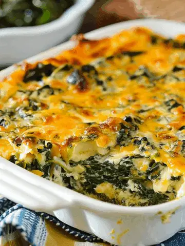 Spinach and Cheese Casserole