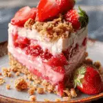 Strawberry Crunch Cheesecake Chunks Delight
