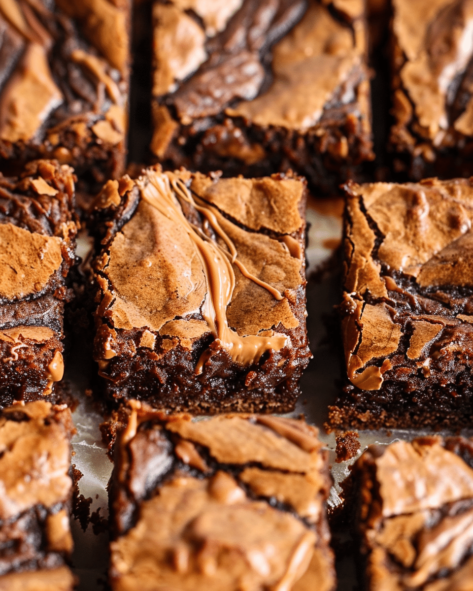 The Best Peanut Butter Brownies