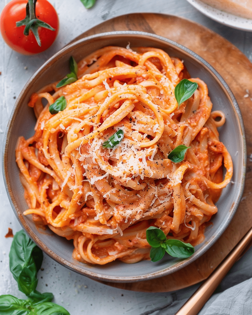 Tomato Pasta Sauce with Cream Cheese