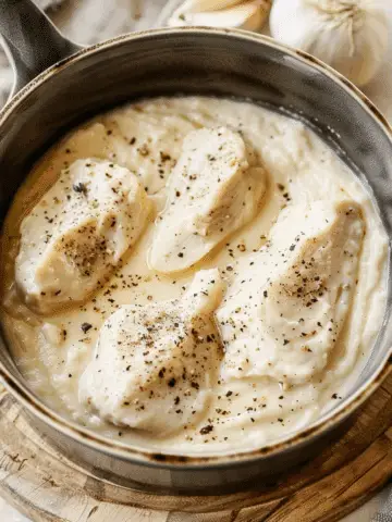 5 Ingredient Creamy Garlic Sauce