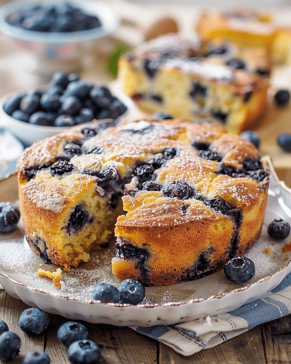 Blueberry Cornbread