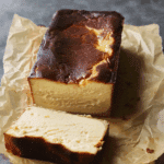 Burnt Basque Cheesecake in a Loaf Pan