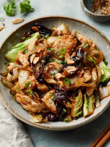 Chicken Cabbage Stir Fry