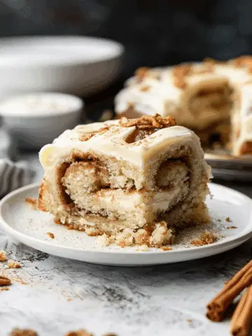 Cinnamon Roll Cake