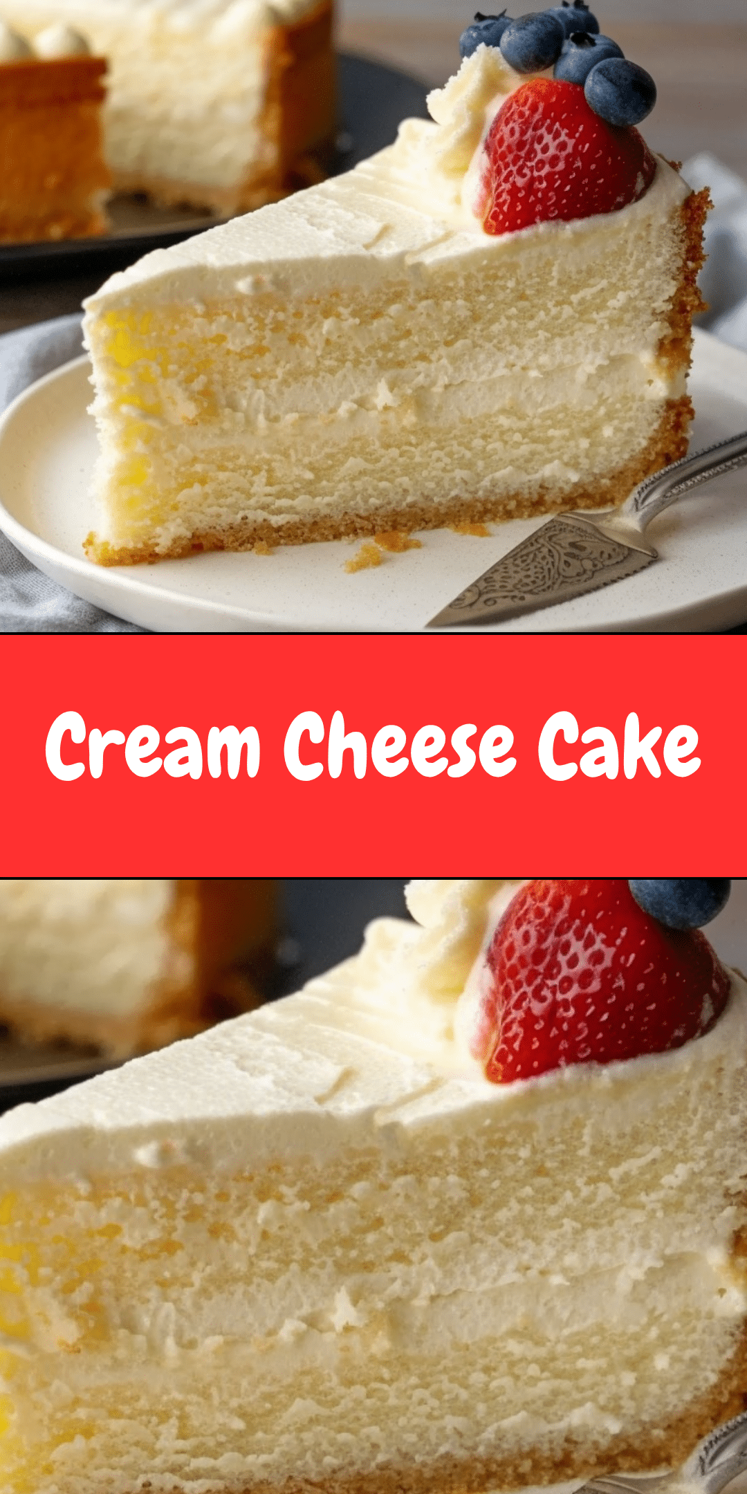 Cream Cheese Cake | Cheryl's Cooking Cream Cheese Cake | Cheryl's Cooking