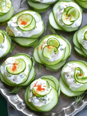 Dilly Cucumber Bites