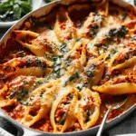 Easy and Healthy Vegetarian Stuffed Pasta Shells