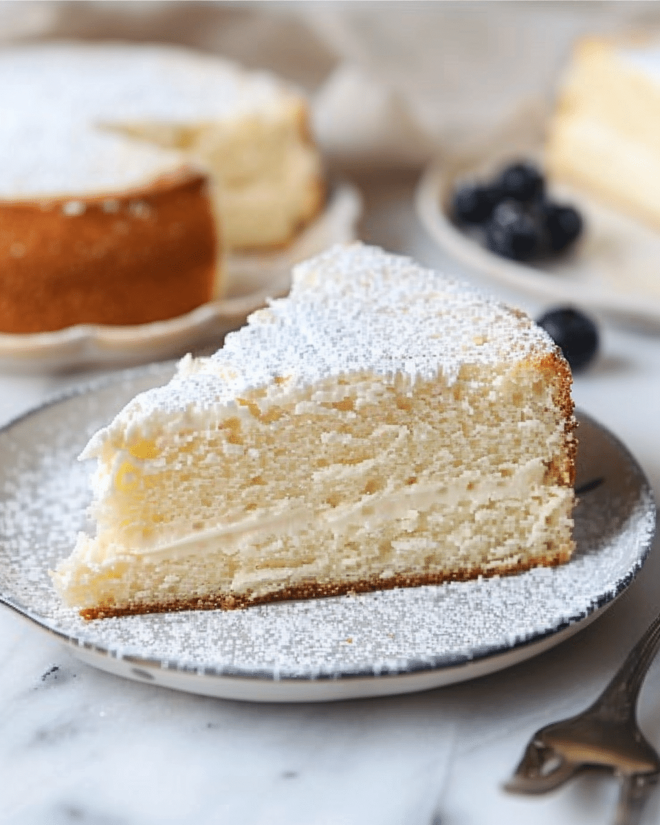 Greek Yogurt Protein Cake