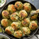 Green Goddess Chicken Meatballs