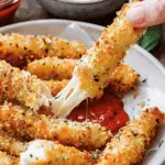 Healthy Mozzarella Sticks with String Cheese