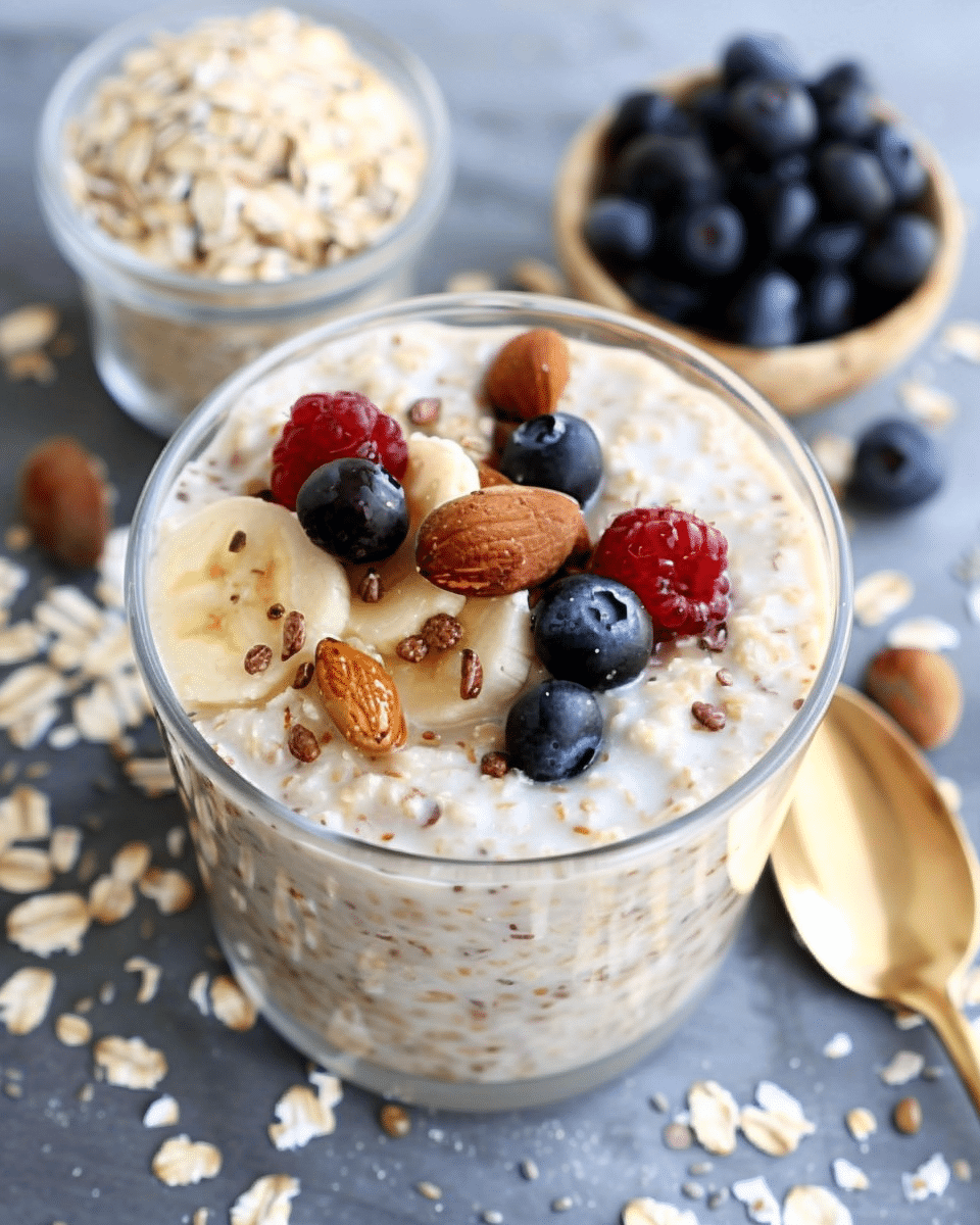 High-Protein Overnight Oats