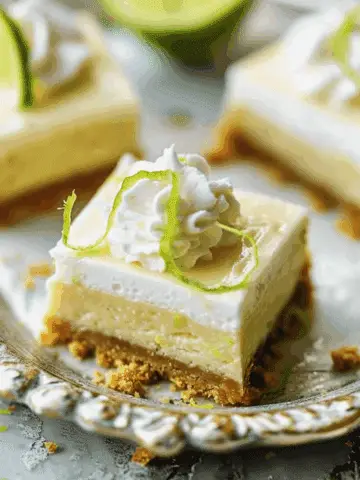 Key Lime Pie Bars