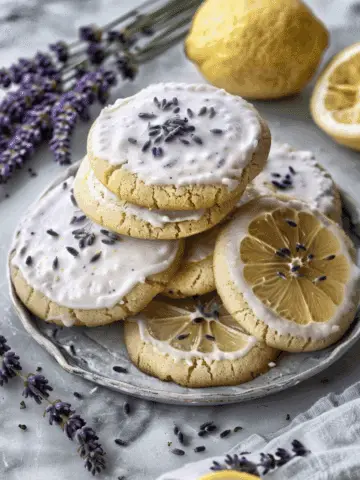 Lemon Lavender Cookies