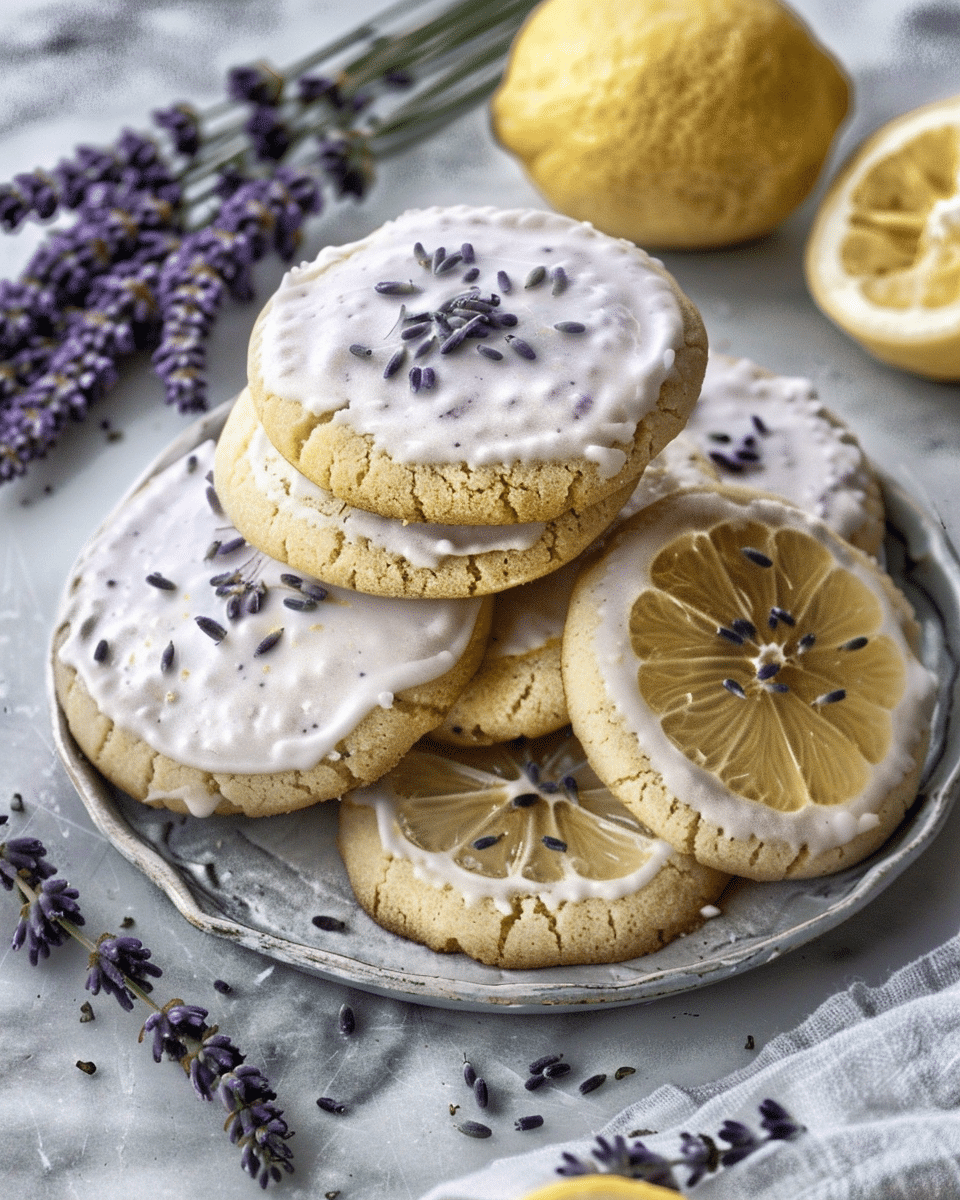 Lemon Lavender Cookies