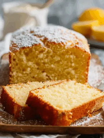 Lemon Yogurt Cake (No White Flour)
