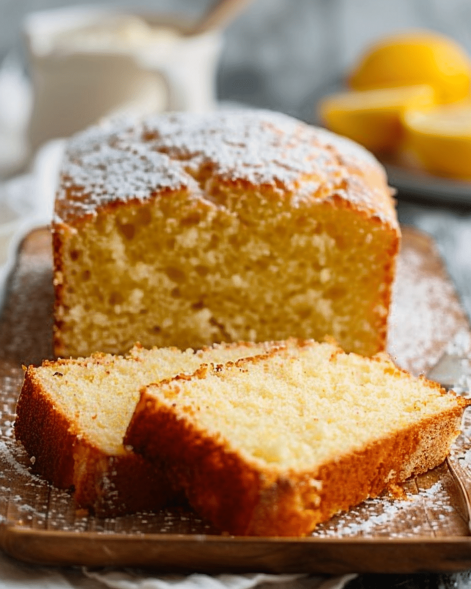 Lemon Yogurt Cake (No White Flour)
