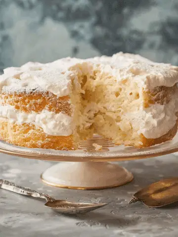 Light & Fluffy Cloud Cake
