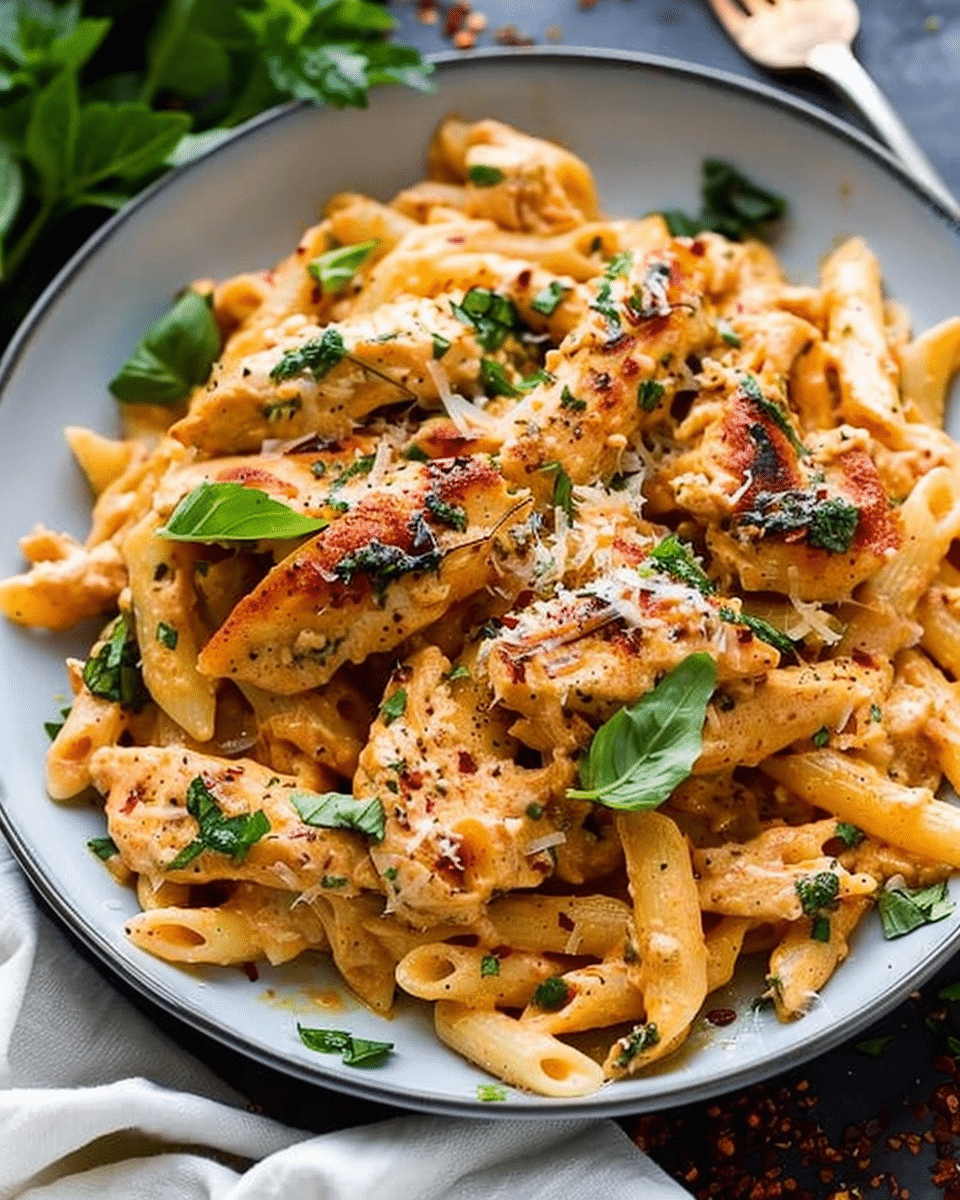 Marry Me Chicken Pasta in 30 Minutes