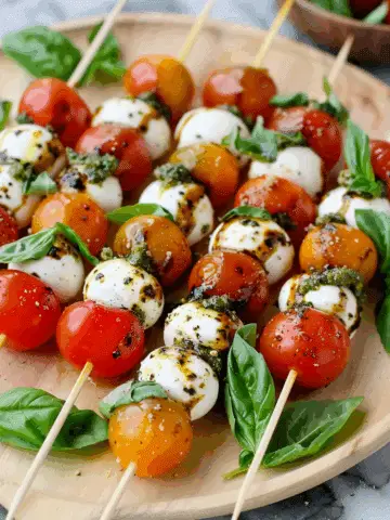 Mini Caprese Skewers