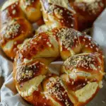 Mozzarella-Stuffed Soft Pretzels