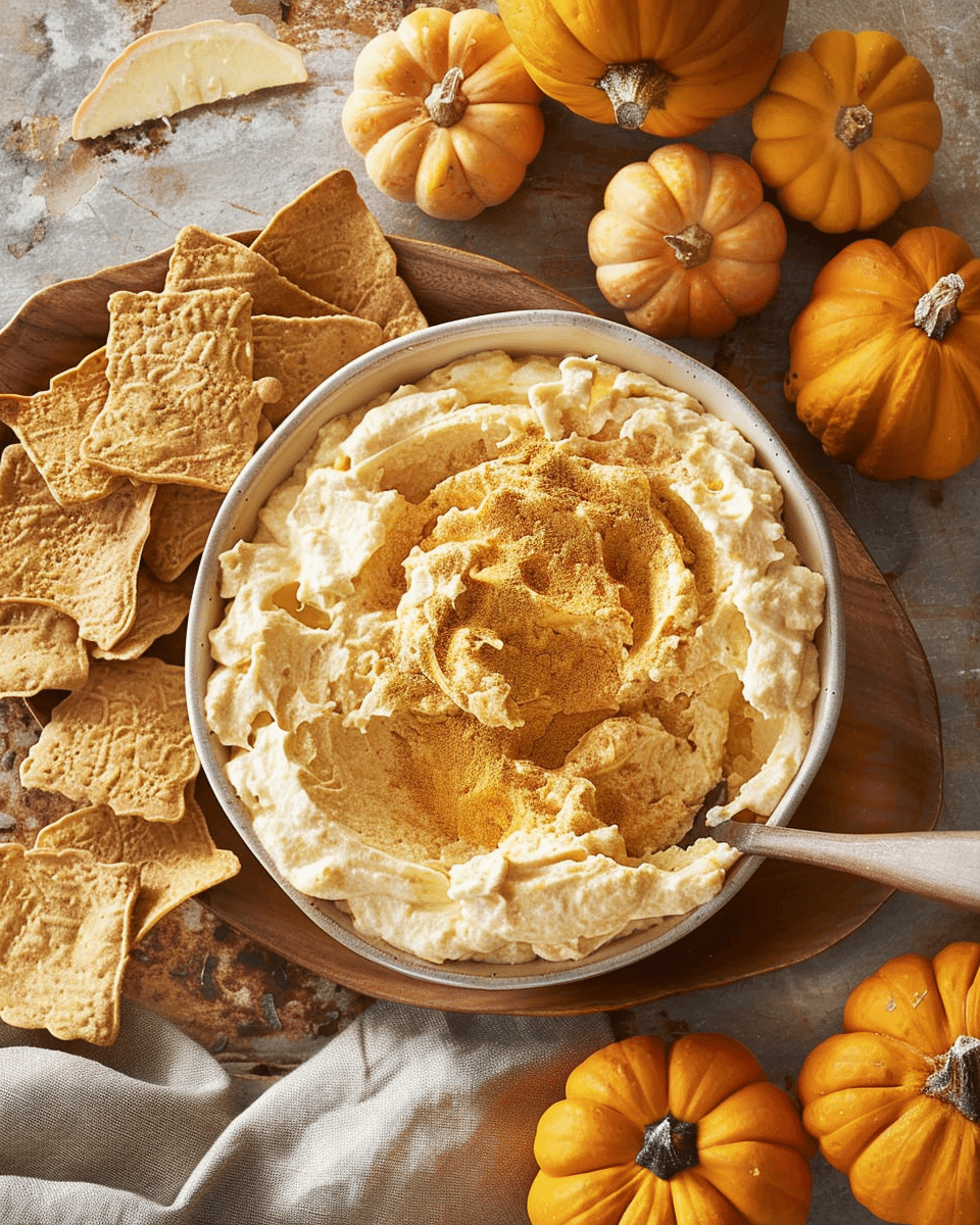 Pumpkin Fluff Dip