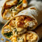 Quick Cheesy Chicken Wrap