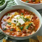 Slow Cooker Chicken Tortilla Soup