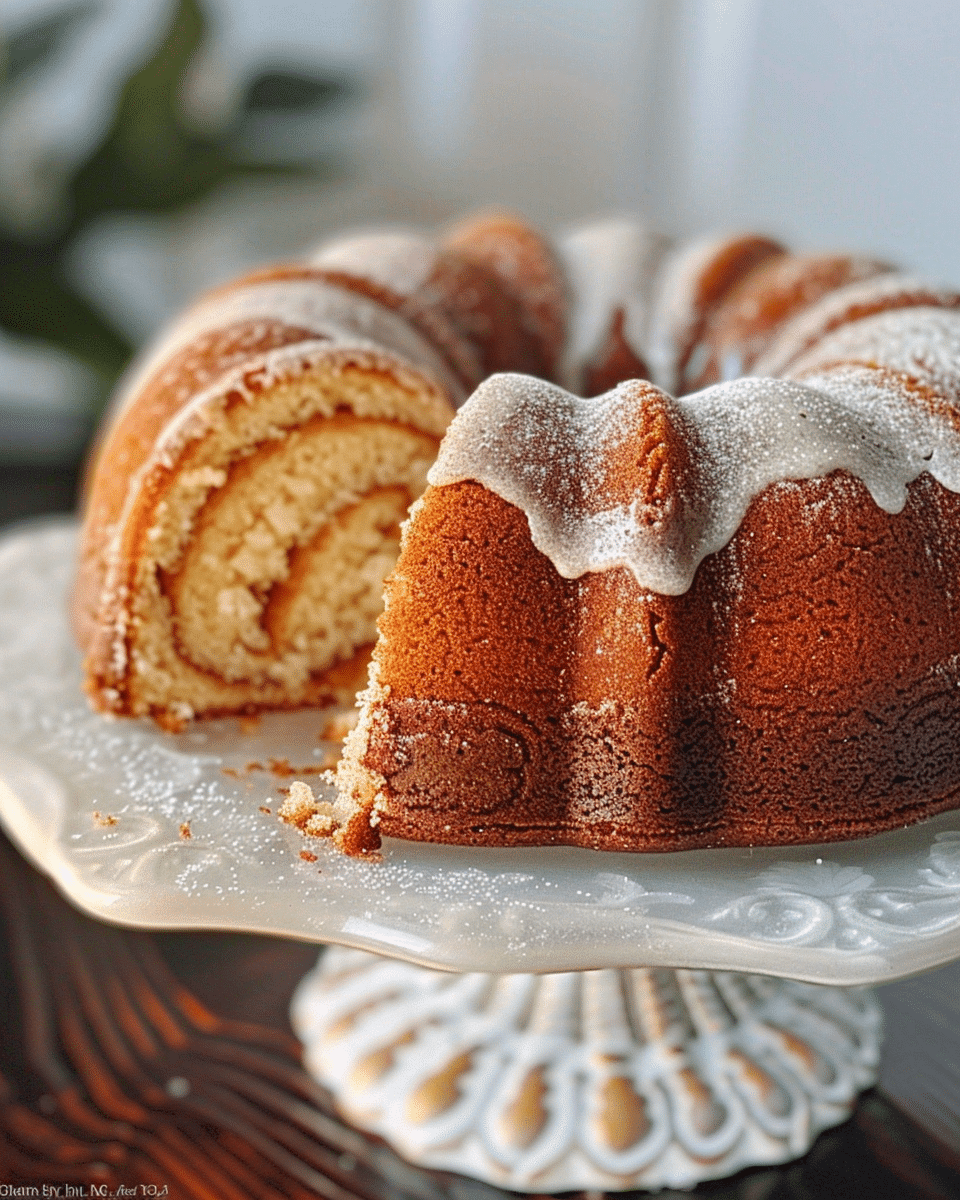 Snickerdoodle Bundt Cake