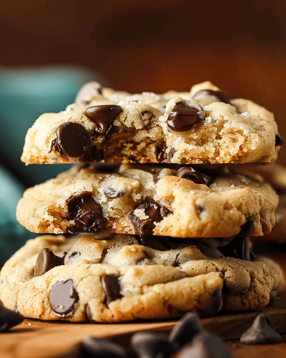 Big Thick Chocolate Chip Cookies