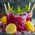 Blueberry Frosted Lemonade