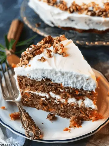Carrot Cake (No Milk & No Egg)