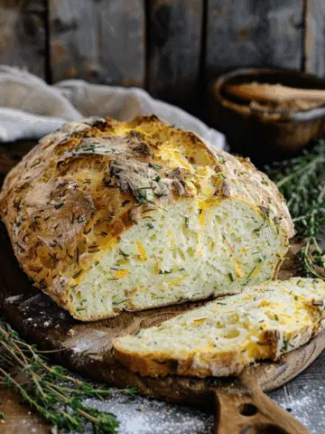 Cheddar and Herb Soda Bread
