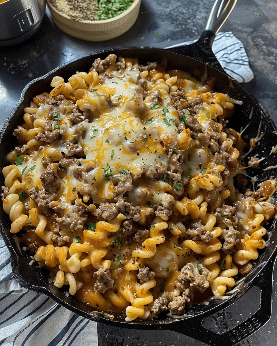 Cheese Steak Hamburger Helper