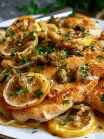 Chicken Piccata German Style