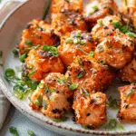 Crispy Bang Bang Salmon Bites
