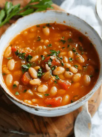 Fasolatha White Bean and Tomato Soup