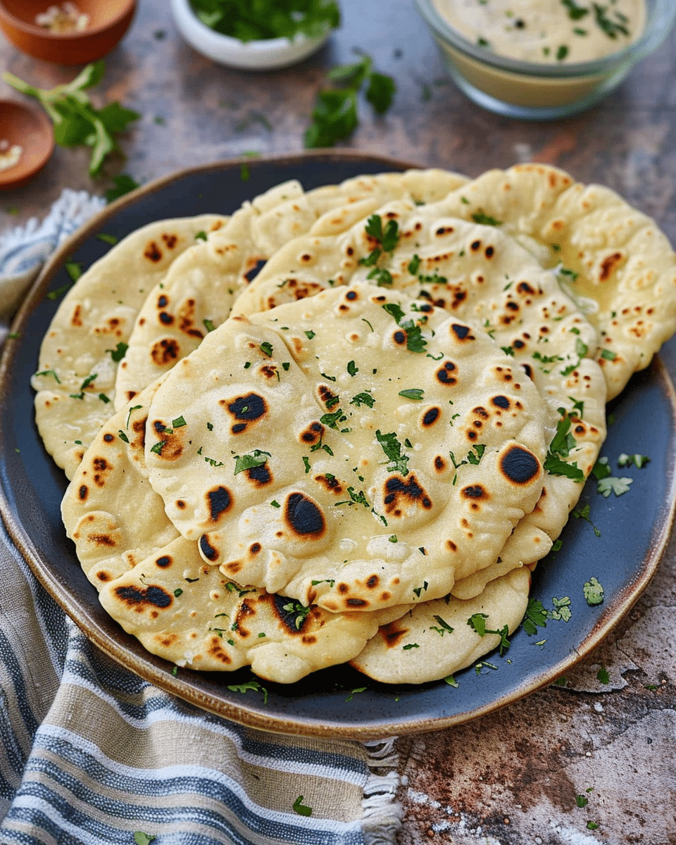 Gluten-Free Naan (Vegan Flatbread)