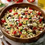 Greek Orzo Pasta Salad