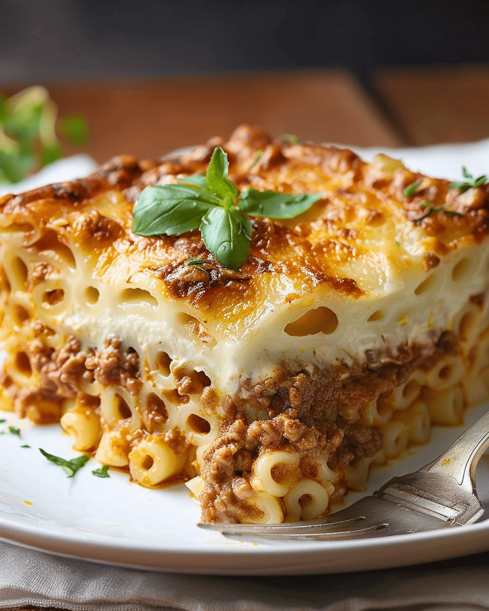 Greek Pastitsio