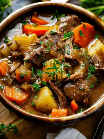 Irish Lamb and Potato Stew