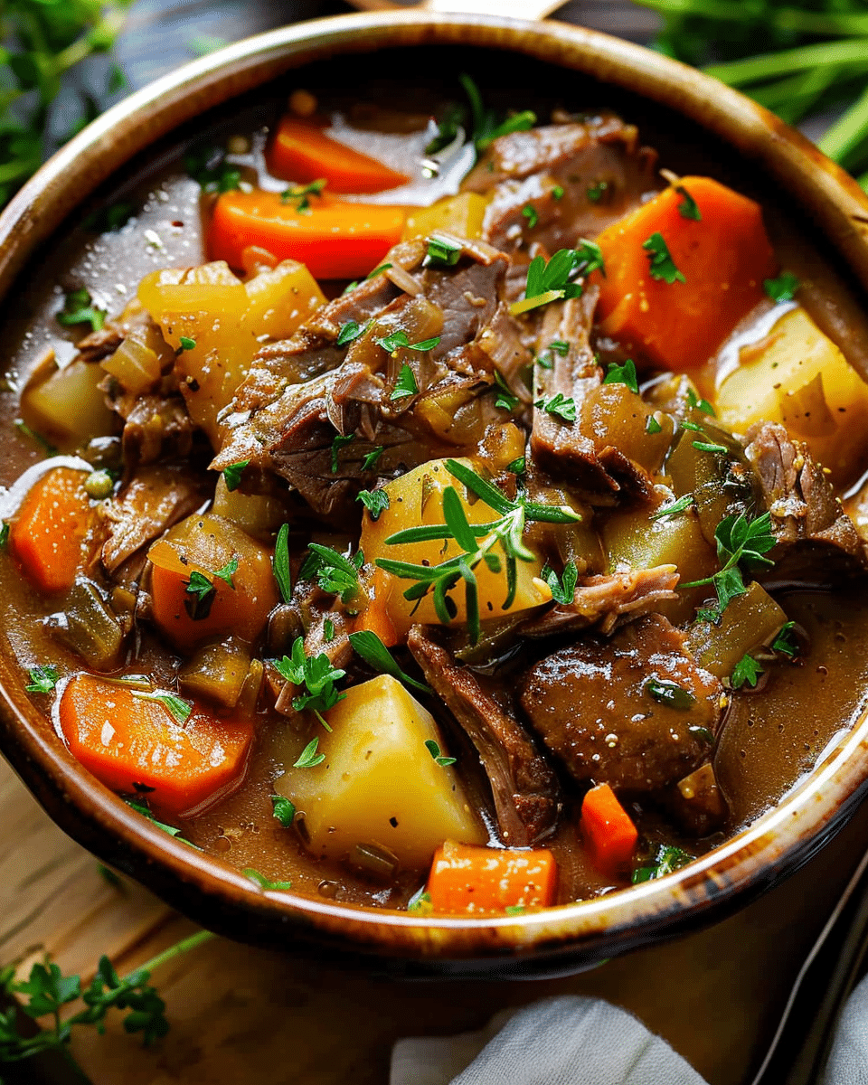 Irish Lamb and Potato Stew