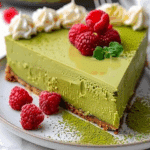 Keto Green Matcha Cheesecake